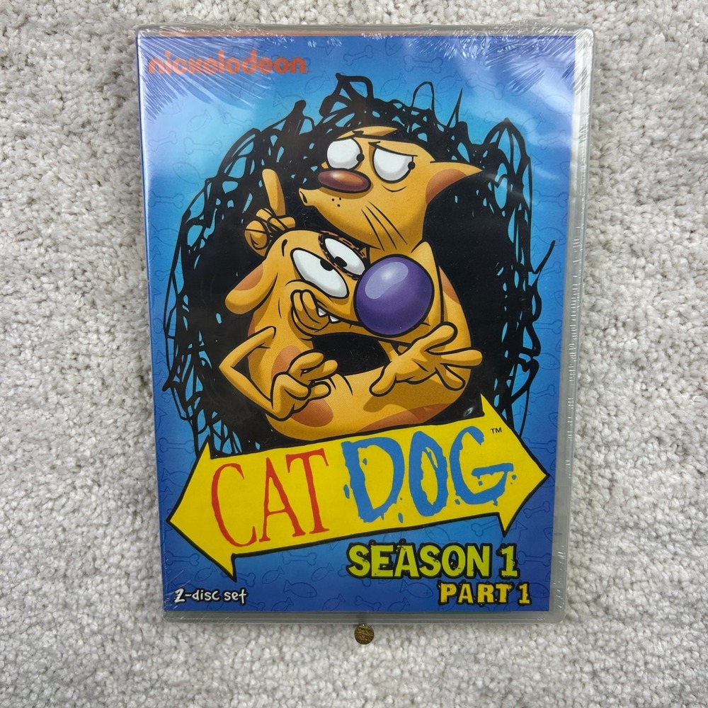 CatDog DVD 1998 Season 1 Part 1 Animated Nickelodeon 2-Disc Set